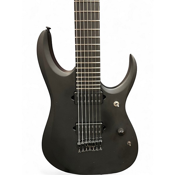 Used Ibanez RGDRB71 Black Solid Body Electric Guitar