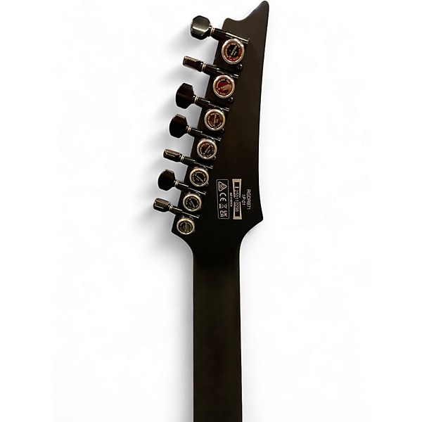 Used Ibanez RGDRB71 Black Solid Body Electric Guitar