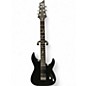 Used Schecter Guitar Research Damien 6 Black Solid Body Electric Guitar thumbnail