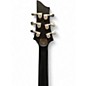 Used Schecter Guitar Research Damien 6 Black Solid Body Electric Guitar