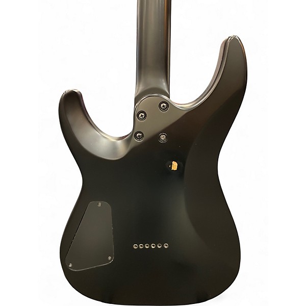 Used Schecter Guitar Research Damien 6 Black Solid Body Electric Guitar