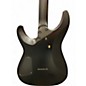 Used Schecter Guitar Research Damien 6 Black Solid Body Electric Guitar