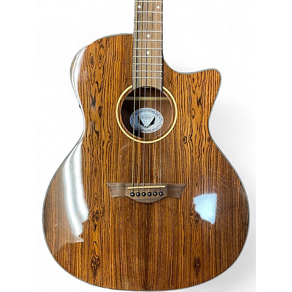 Used Dean AXE Caidie Natural Acoustic Electric Guitar