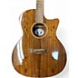 Used Dean AXE Caidie Natural Acoustic Electric Guitar