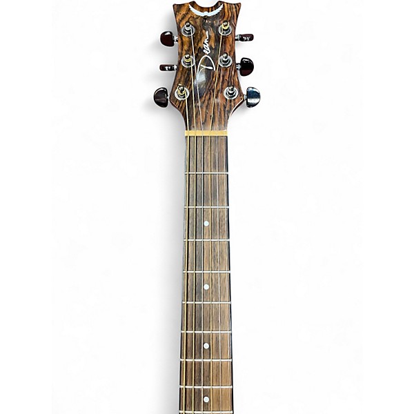 Used Dean AXE Caidie Natural Acoustic Electric Guitar
