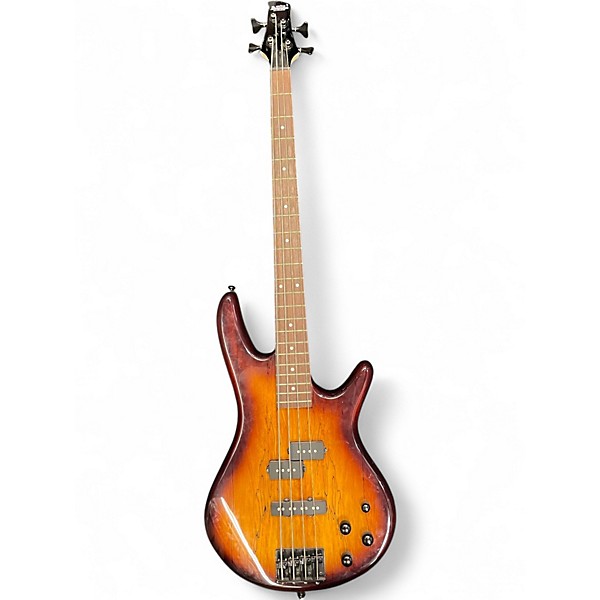 Used Ibanez GSR200 Brown Sunburst Electric Bass Guitar