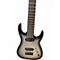 Used Agile septor elite 8 Silver Solid Body Electric Guitar