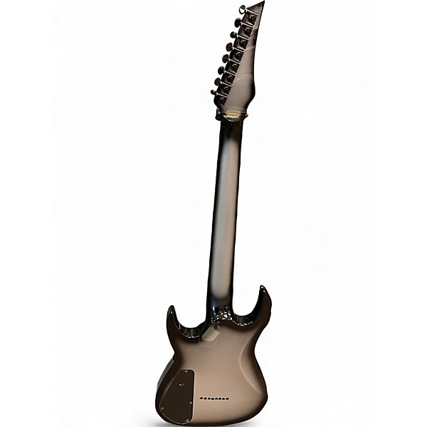 Used Agile septor elite 8 Silver Solid Body Electric Guitar