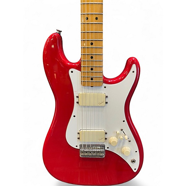 Used Fender bullet Red Solid Body Electric Guitar