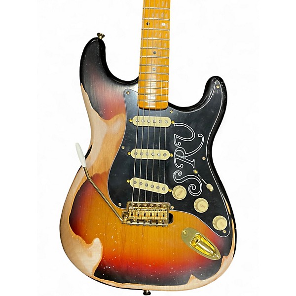 Used 2021 Fender Custom Shop 59 Stratocaster Relic 3 Tone Sunburst Solid Body Electric Guitar