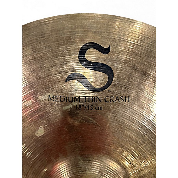 Used Zildjian 18in S Family Medium Thin Crash Cymbal