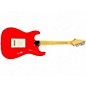 Used Starcaster by Fender Stratocaster Red Solid Body Electric Guitar