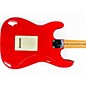 Used Starcaster by Fender Stratocaster Red Solid Body Electric Guitar