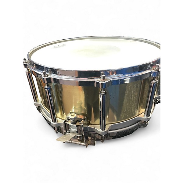 Used Pearl 14in BRASS SHELL Gold Drum