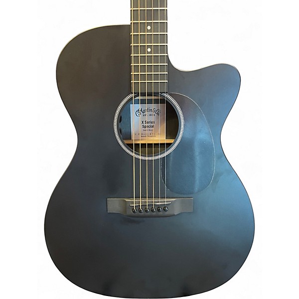 Used Martin GPCX1E Black Acoustic Electric Guitar
