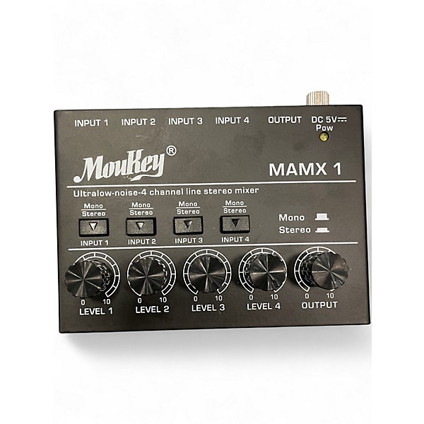 Used Moukey mamx1 Powered Mixer