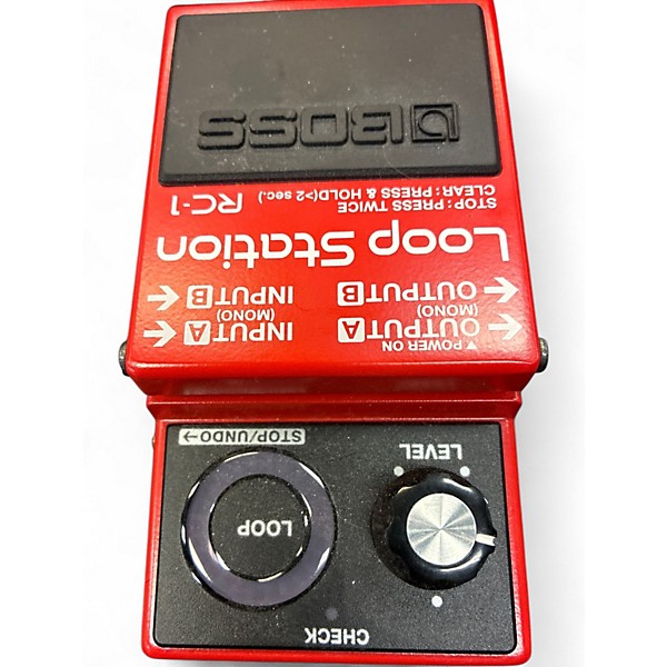 Used BOSS RC1 Loop Station Pedal