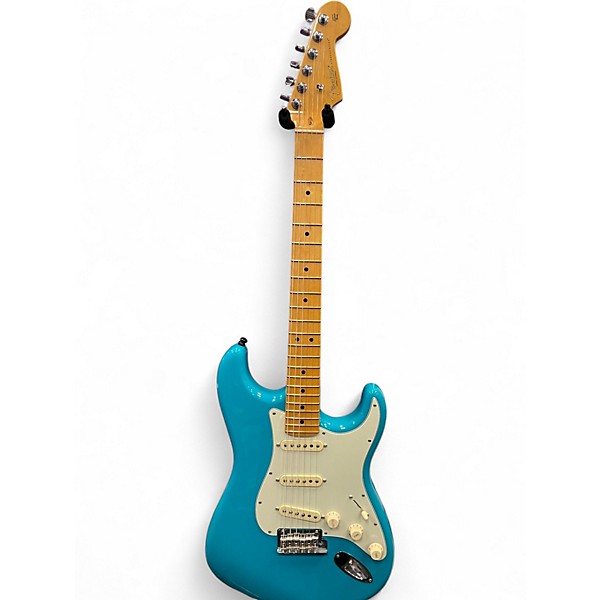Used Fender American Professional II Stratocaster Ocean Blue Solid Body Electric Guitar
