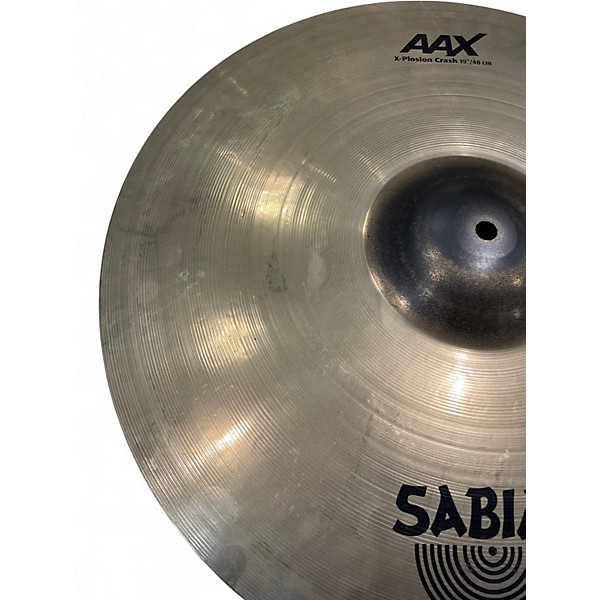 Used SABIAN 19in AAX Xplosion Crash Cymbal