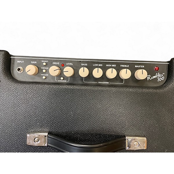 Used Fender Rumble 100 1x15 100W Bass Combo Amp
