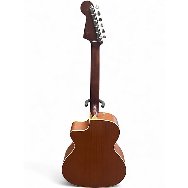 Used Fender Newporter Player Alpine White Acoustic Electric Guitar
