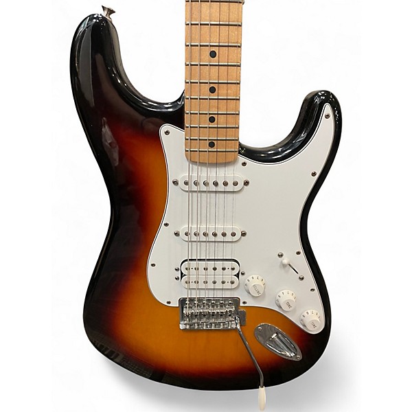 Used Fender Standard Stratocaster Sunburst Solid Body Electric Guitar