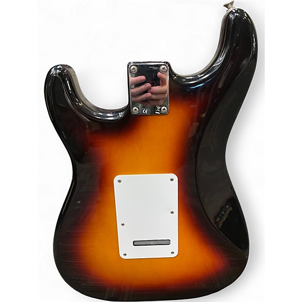 Used Fender Standard Stratocaster Sunburst Solid Body Electric Guitar