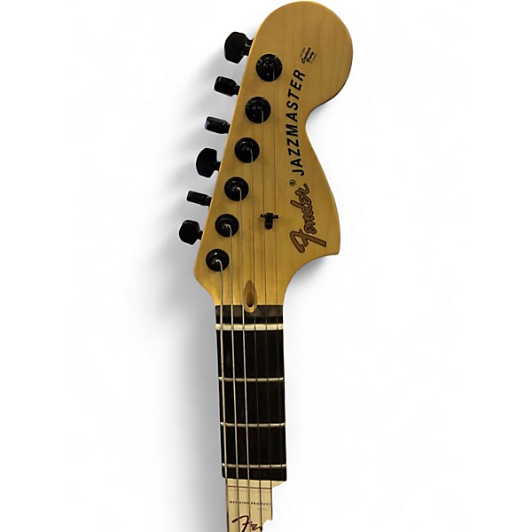 Used 2023 Fender Jim Root Signature Jazzmaster Black Solid Body Electric Guitar