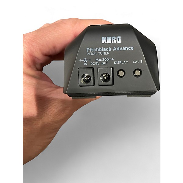 Used KORG PB01 Pitchblack Chromatic Tuner Pedal