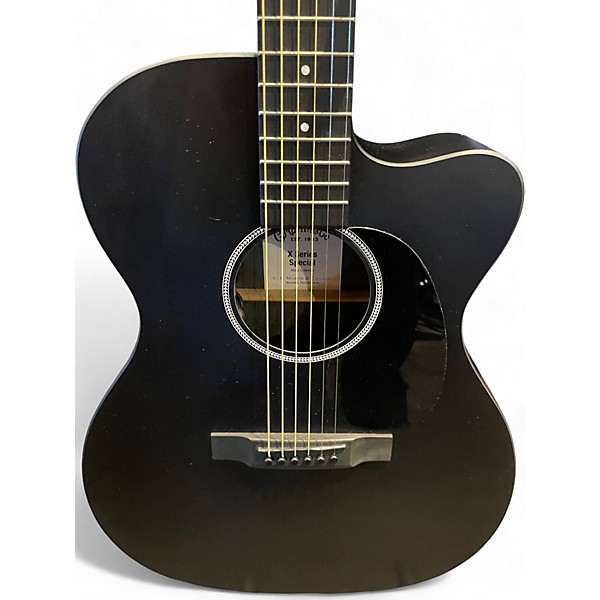 Used Martin GPCX1E Black Acoustic Electric Guitar