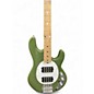 Used Sterling by Music Man Ray4 Green Electric Bass Guitar
