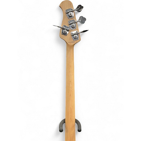 Used Sterling by Music Man Ray4 Green Electric Bass Guitar