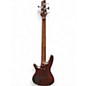 Used Ibanez SR505 5 String Brown Electric Bass Guitar