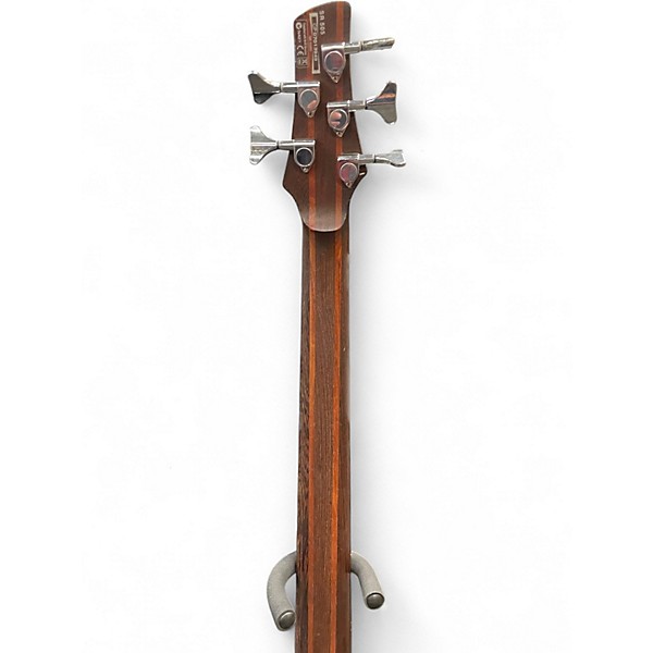 Used Ibanez SR505 5 String Brown Electric Bass Guitar