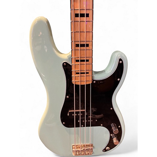 Used Squier Classic Vibe 70s Precision Bass Surf Green Electric Bass Guitar