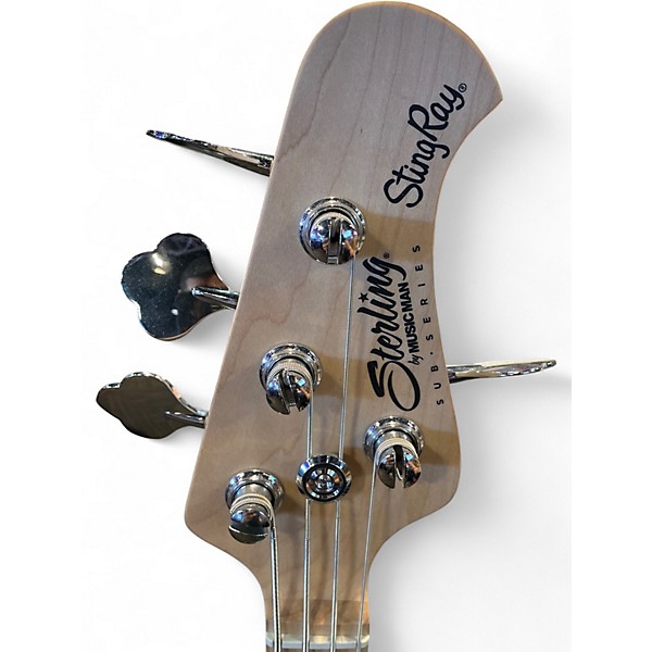 Used Sterling by Music Man Ray4HH Royal Olive Electric Bass Guitar