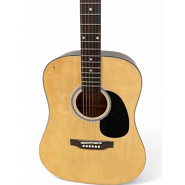 Used Squier SA-150 Natural Acoustic Guitar
