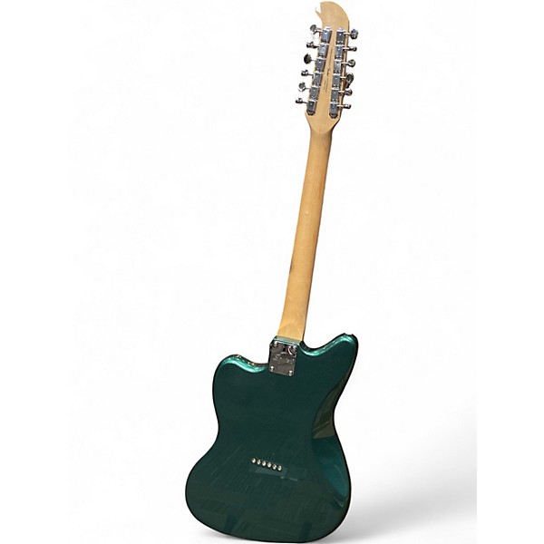 Used Squier PARANORMAL JAZZMASTER XII Sherwood Green Solid Body Electric Guitar