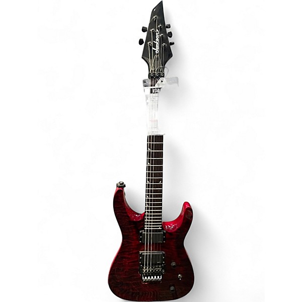 Used Jackson SLATXMGQ Trans Red Solid Body Electric Guitar