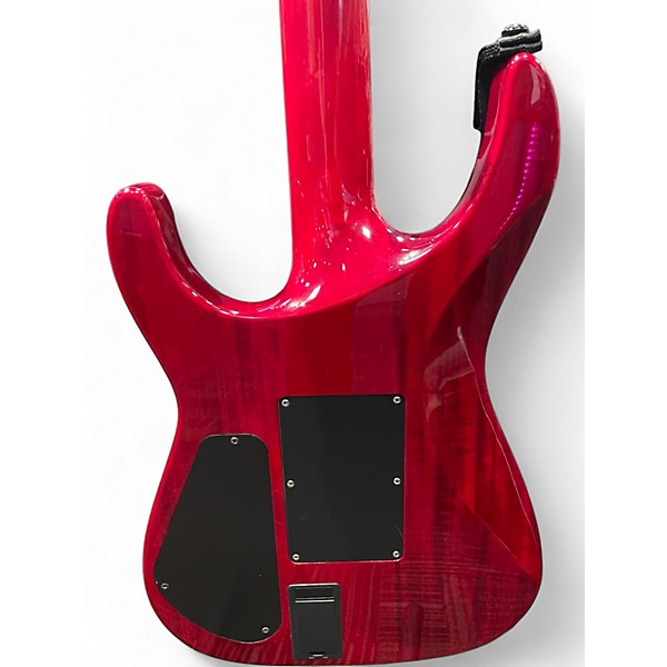 Used Jackson SLATXMGQ Trans Red Solid Body Electric Guitar