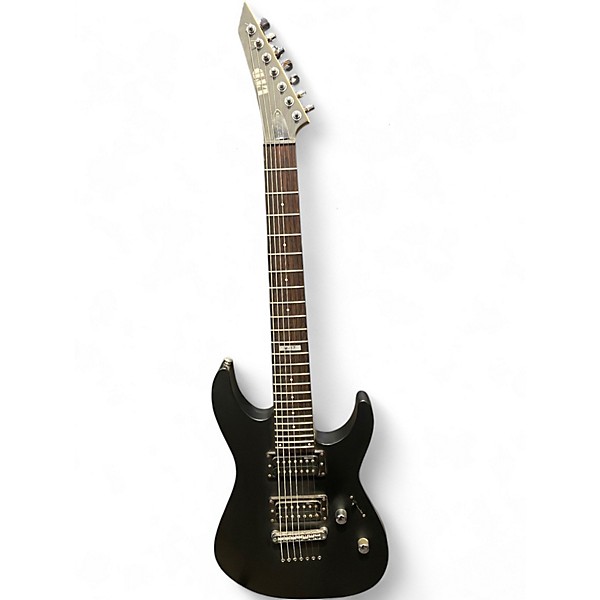 Used ESP LTD M17 7 String Black Solid Body Electric Guitar