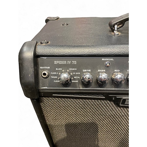 Used Line 6 Spider IV 75W 1x12 Guitar Combo Amp