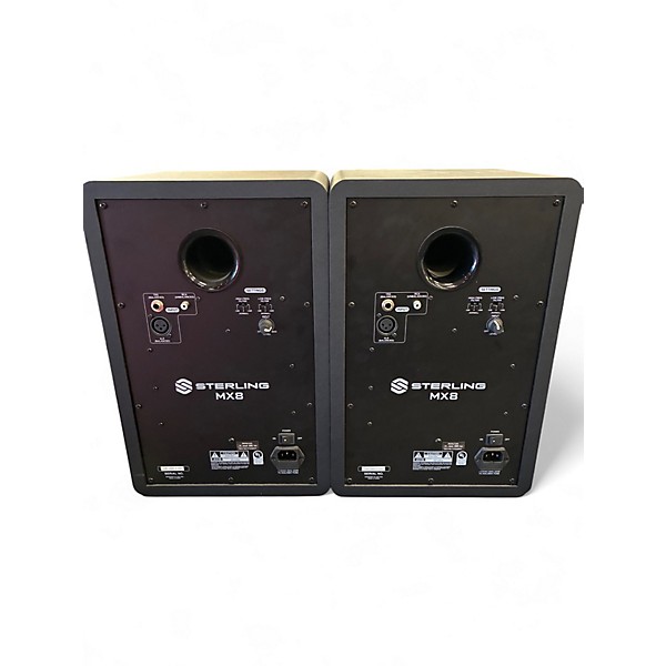 Used Sterling Audio MX8 Pair Powered Monitor