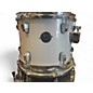Used Ludwig 4 Piece Accent Silver Drum Kit