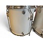 Used Ludwig 4 Piece Accent Silver Drum Kit