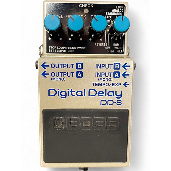 Used BOSS DD8 Digital Delay Effect Pedal