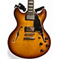 Used D'Angelico Premier Series DC Iced Tea Hollow Body Electric Guitar