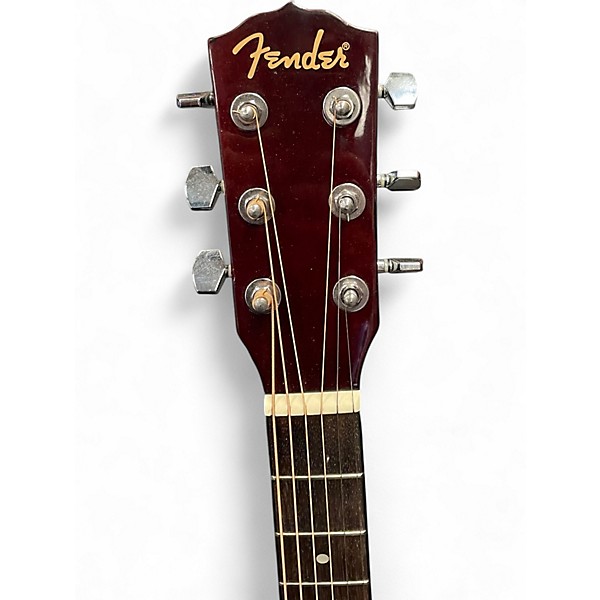 Used Fender FA100 Natural Acoustic Guitar