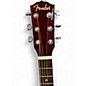 Used Fender FA100 Natural Acoustic Guitar