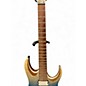 Used Ibanez RGA42HPQM Blue Solid Body Electric Guitar